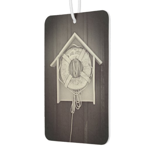 Vintager Rettungsring Autolufterfrischer (Links)