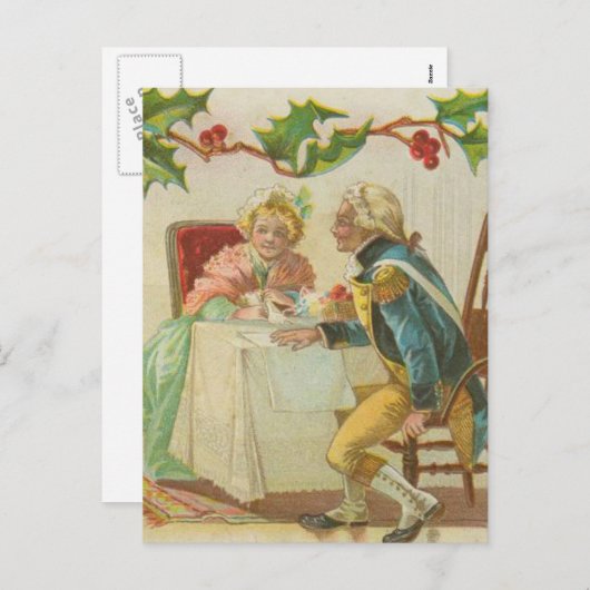 Vintager Revolutionskrieg Weihnachten (Vorne/Hinten)