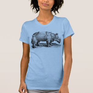 Vintager Rhino - Dürers Nashorn T-Shirt
