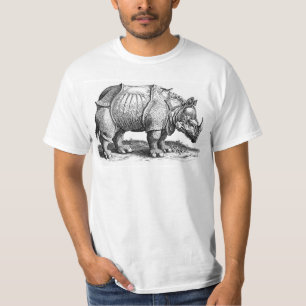 Vintager Rhino - Dürers Nashorn T-Shirt