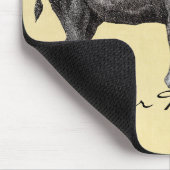 Vintager Rhino Mousepad (Ecke)