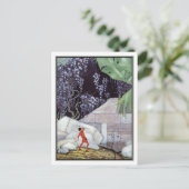 Vintager Riese von Virginia Frances Sterrett Postkarte (Stehend Vorderseite)