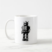 Vintager Robot Kaffeetasse (Links)