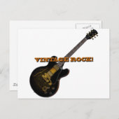 Vintager Rock Postkarte (Vorne/Hinten)