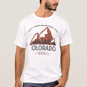 Vintager Rocky Mountain Nationalpark T-Shirt