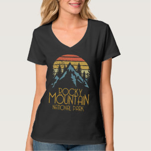 Vintager Rocky Mountains Nationalpark Colorado T-Shirt