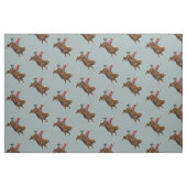 Vintager Rodeo-Cowboy Stoff (Fat Quarter (45,7 x 55,9 cm))