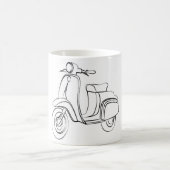 Vintager Roller Kaffeetasse (Mittel)