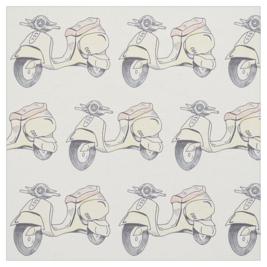 Vintager Roller Stoff (Muster)