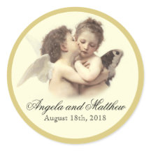 Vintager romantischer First Kiss