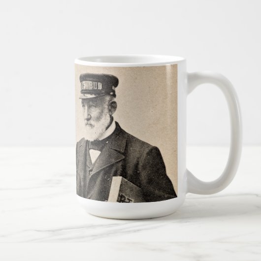 Vintager romantischer Postbote Kaffeetasse (Rechts)