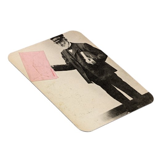Vintager romantischer Postbote Magnet (Rechte Seite)