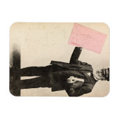 Vintager romantischer Postbote Magnet (Horizontal)