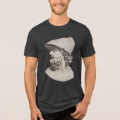 Vintager römischer Krieger Tri-Blend Shirt (Vorderseite)