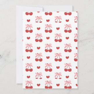 Vintager Rosa Bow Floral Elegante Geburtstag Einladung