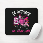 Vintager rosa Brustkrebs-Krieger Niedlicher Geist Mousepad (Mit Mouse)