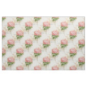Vintager rosa Hydrangea-französisches Stoff (Fat Quarter (45,7 x 55,9 cm))