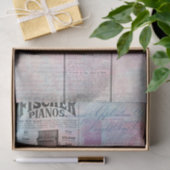 Vintager rosa Katalog Seidenpapier (Geschenk)