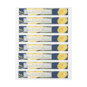 Vintager Rosen-Garten-Rücksendeadresse-Aufkleber (Bogen)