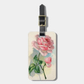 Vintager Rosen-Gepäck-Umbau Gepäckanhänger (Vorderseite vertikal)