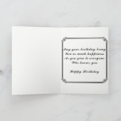 Vintager Rosen-Sammler Karte (Innenseite)