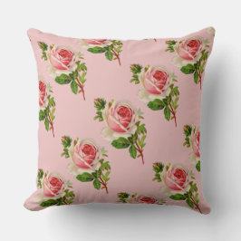 Vintager Rosengarten-Kissen Kissen