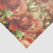 Vintager RosenGrunge Seidenpapier (Ausschnitt)