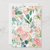 Vintager Rosenring Save the Date (Rückseite)