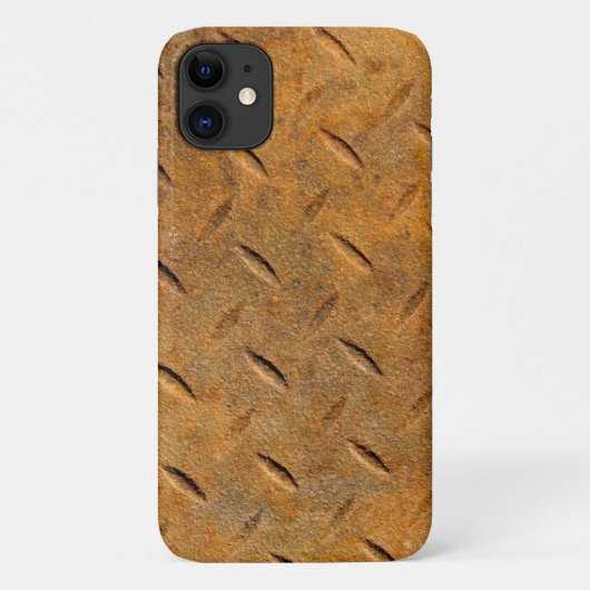 Vintager rostfreier Stahl Case-Mate iPhone Hülle (Rückseite)