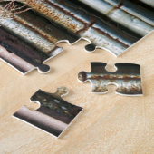 Vintager rostiger GMC LKW Puzzle (Seite)