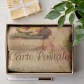 Vintager Roter Flamingo Seidenpapier (Geschenk)