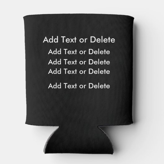 Vintager roter Konvertible-Dosenhalter - srf Dosenkühler (Rückseite)