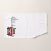Vintager Roter LKW Weihnachtsbaum Rustikale Pinien Badhandtuch Set (Handtuch)