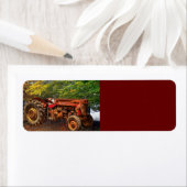 Vintager roter Zuchttraktor (Insitu)