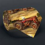 Vintager roter Zuchttraktor Krawatte<br><div class="desc">Vintag</div>