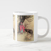 Vintager Rotkäppchen von Warwick Goble Jumbo-Tasse (Rechts)