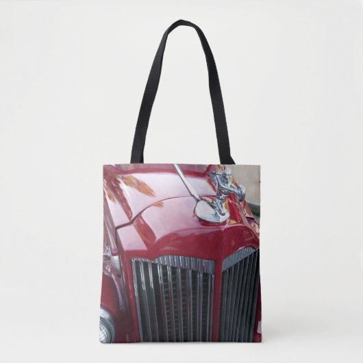 Vintager Rotkarosseriebeutel Tasche (Vorderseite)