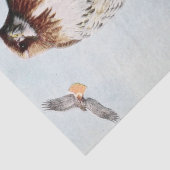 Vintager Rotschwanzhawk Seidenpapier (Ausschnitt)