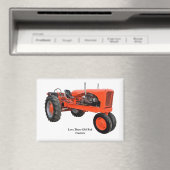 Vintager Rottraktor Magnet (In Situ (Geschirrspüler))