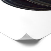 Vintager Rottraktor Poster (Ecke)