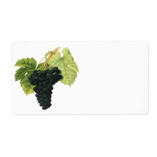 Vintager Rotwein, Bio Traubencluster, Lebensmittel (Vorne)