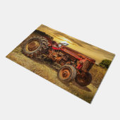 Vintager Rotzüchter Fußmatte (Schrägansicht)