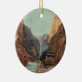 Vintager Royal Gorge Train Ornament (Rechts)