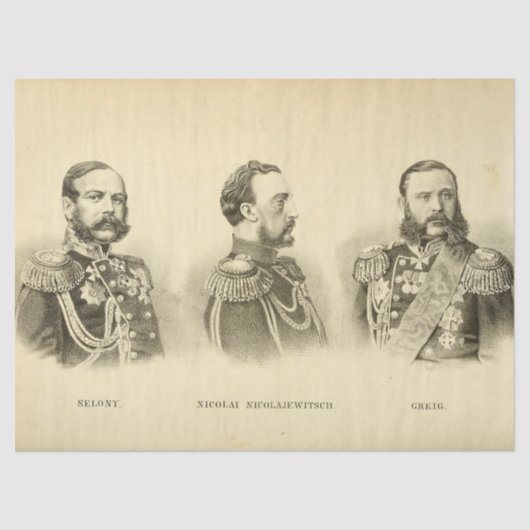 Vintager Royalty Prince Ephemera Decoupage Seidenpapier (Vorderseite)