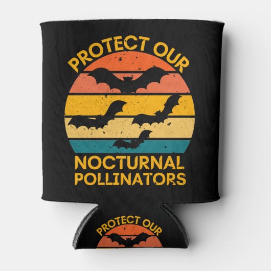 Vintager Rück-Bat Dosenkühler (Vorderseite)