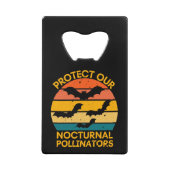 Vintager Rück-Bat Geldbeutel Flaschenöffner (Vorderseite)