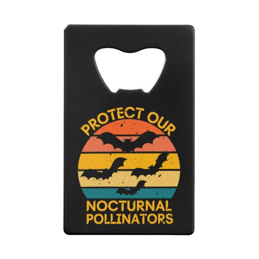 Vintager Rück-Bat Geldbeutel Flaschenöffner (Vorderseite)