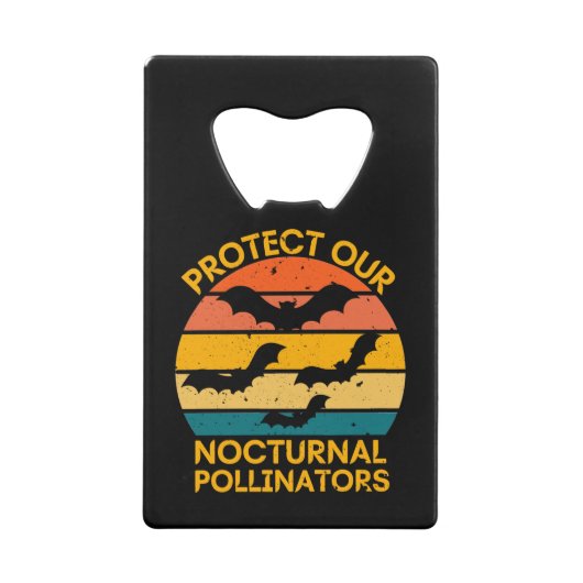 Vintager Rück-Bat Geldbeutel Flaschenöffner (Rückseite)