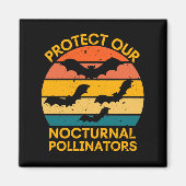 Vintager Rück-Bat Magnet (Vorne)