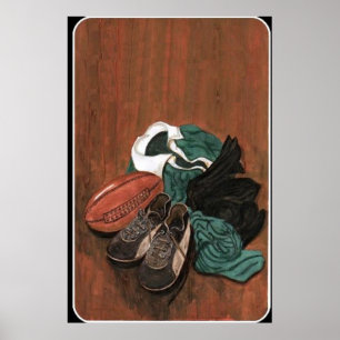 Vintager Rugby Poster